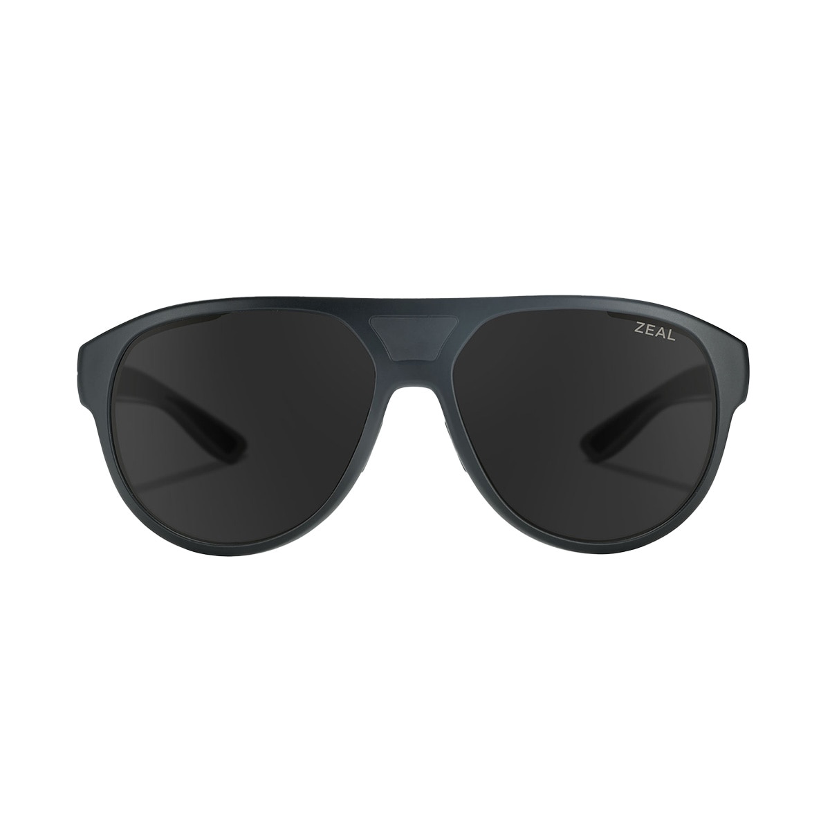 Zeal Selkirk Sunglasses Polarized in Matte Black with Dark Grey